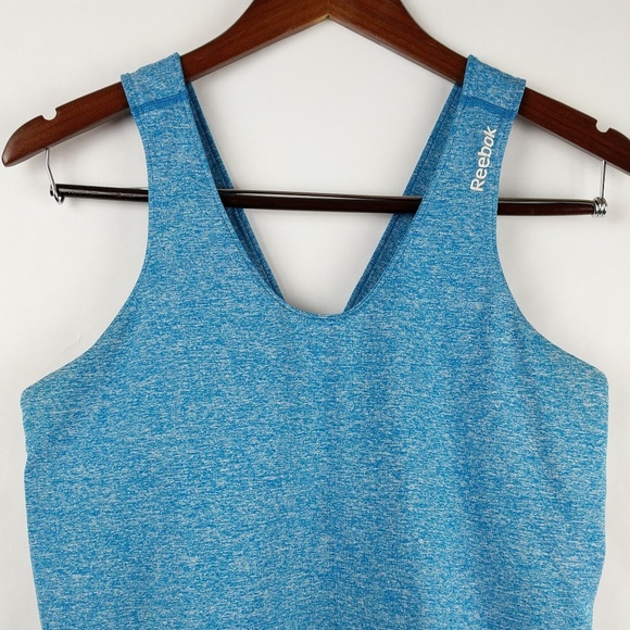 Reebok Play Dry Large Workout Athletic Tank Top - Picture 2 of 7